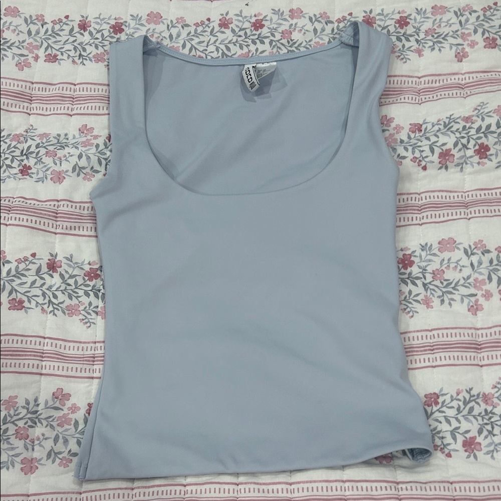 Zara Soft Blue Tank Top